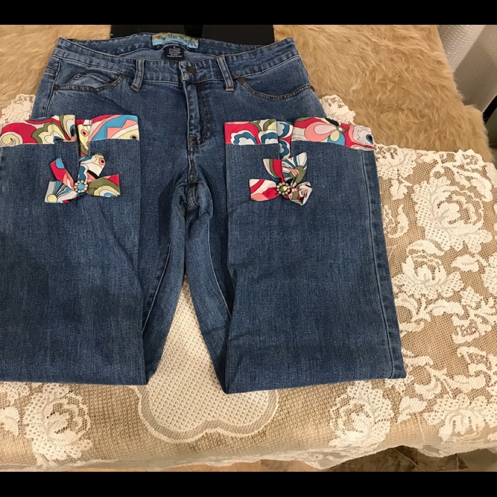 Too-She-She Capri Pants - Denim - Size 6